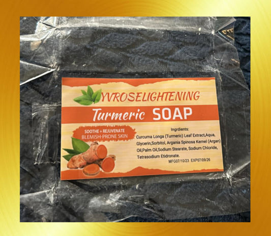 A-Tumeric soap Yvose lightening